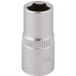 Elora Hexagon Socket, 1/4" Sq. Dr., 7mm