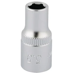 Elora Hexagon Socket, 1/4" Sq. Dr., 5.5mm