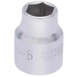 Elora Hexagon Socket, 3/8" Sq. Dr., 9mm