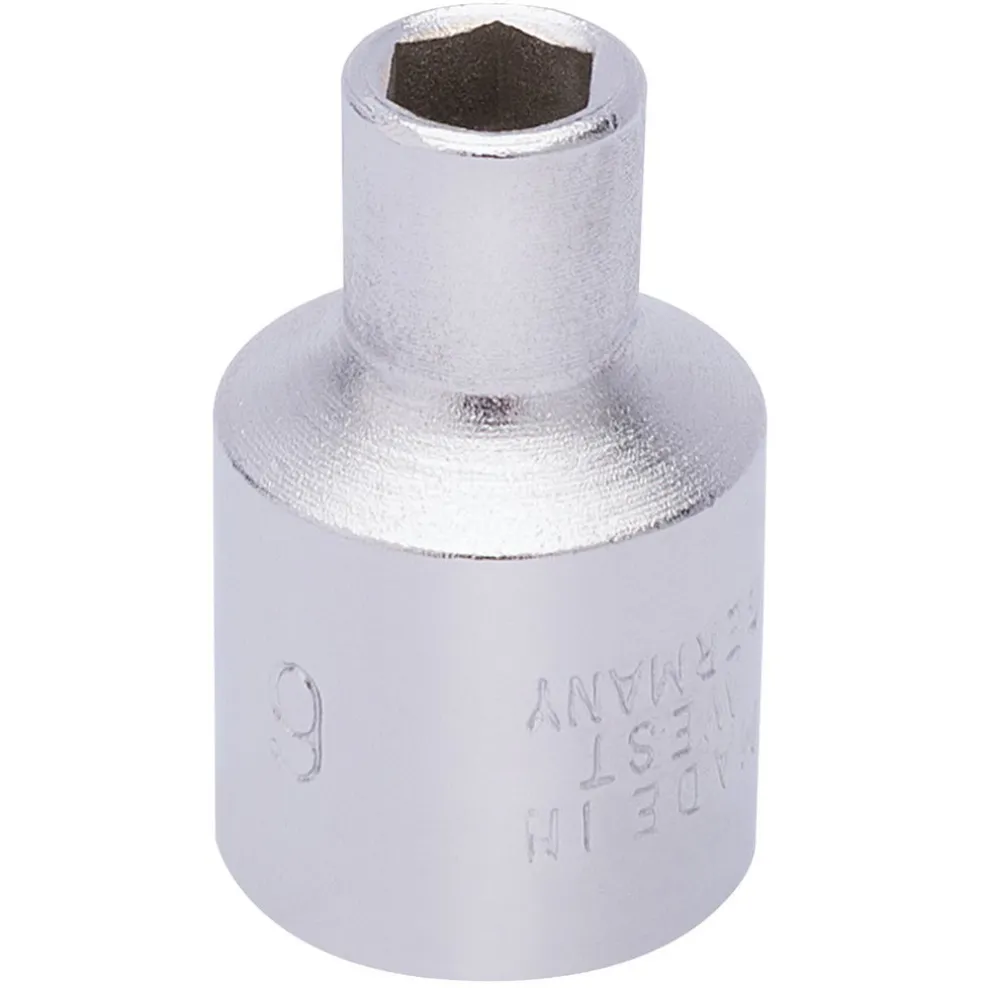 Elora Hexagon Socket, 3/8" Sq. Dr., 6mm