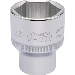 Elora Hexagon Socket, 1/2" Sq. Dr., 27mm