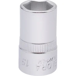 Elora Hexagon Socket, 1/2" Sq. Dr., 15mm