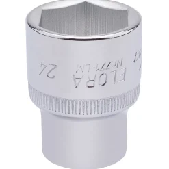 Elora Hexagon Socket, 1/2" Sq. Dr., 24mm
