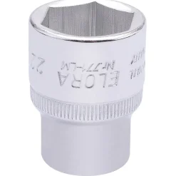 Elora Hexagon Socket, 1/2" Sq. Dr., 22mm