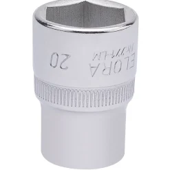 Elora Hexagon Socket, 1/2" Sq. Dr., 20mm