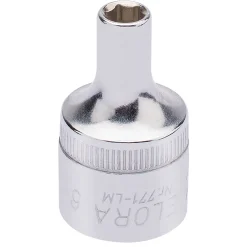 Elora Hexagon Socket, 1/2" Sq. Dr., 6mm