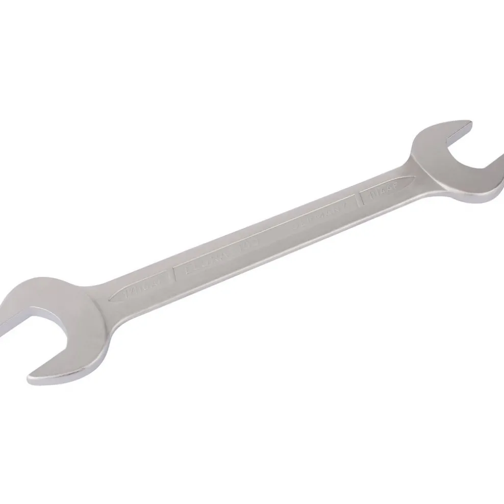 Elora Long Imperial Double Open End Spanner, 1.1/4 x 1.7/16"