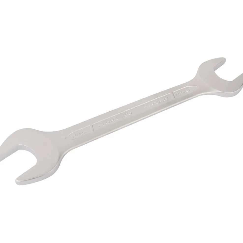 Elora Long Imperial Double Open End Spanner, 1.1/16 x 1.1/4"