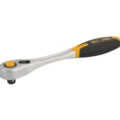 Elora Reversible Ratchet, 1/4" Sq. Dr., 145mm
