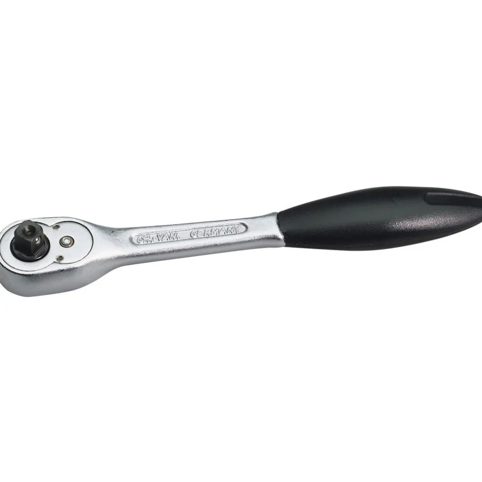 Elora Reversible Ratchet, 1/4" Sq. Dr., 145mm