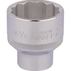 Elora Whitworth Bi-Hexagon Socket, 1/2" Sq. Dr., 3/4"