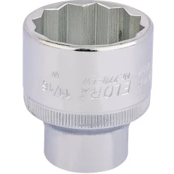 Elora Whitworth Bi-Hexagon Socket, 1/2" Sq. Dr., 11/16"