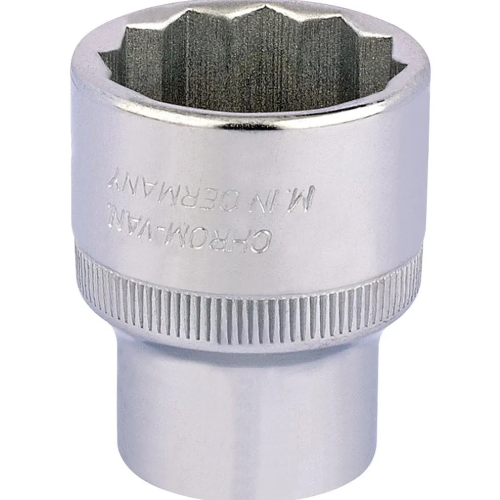 Elora Whitworth Bi-Hexagon Socket, 1/2" Sq. Dr., 9/16"