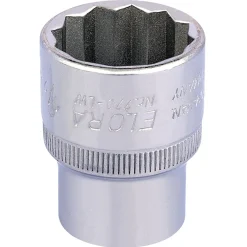 Elora Whitworth Bi-Hexagon Socket, 1/2" Sq. Dr., 1/2"