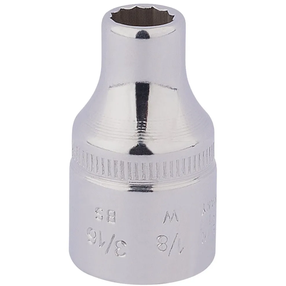 Elora Whitworth Bi-Hexagon Socket, 1/2" Sq. Dr., 1/8"