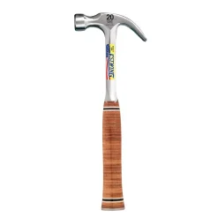 Estwing E20C Curved Claw Hammer with Leather Grip, 20oz/560g