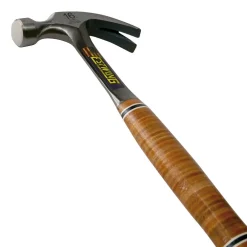 Estwing E16C Curved Claw Hammer with Leather Grip, 16oz/448g