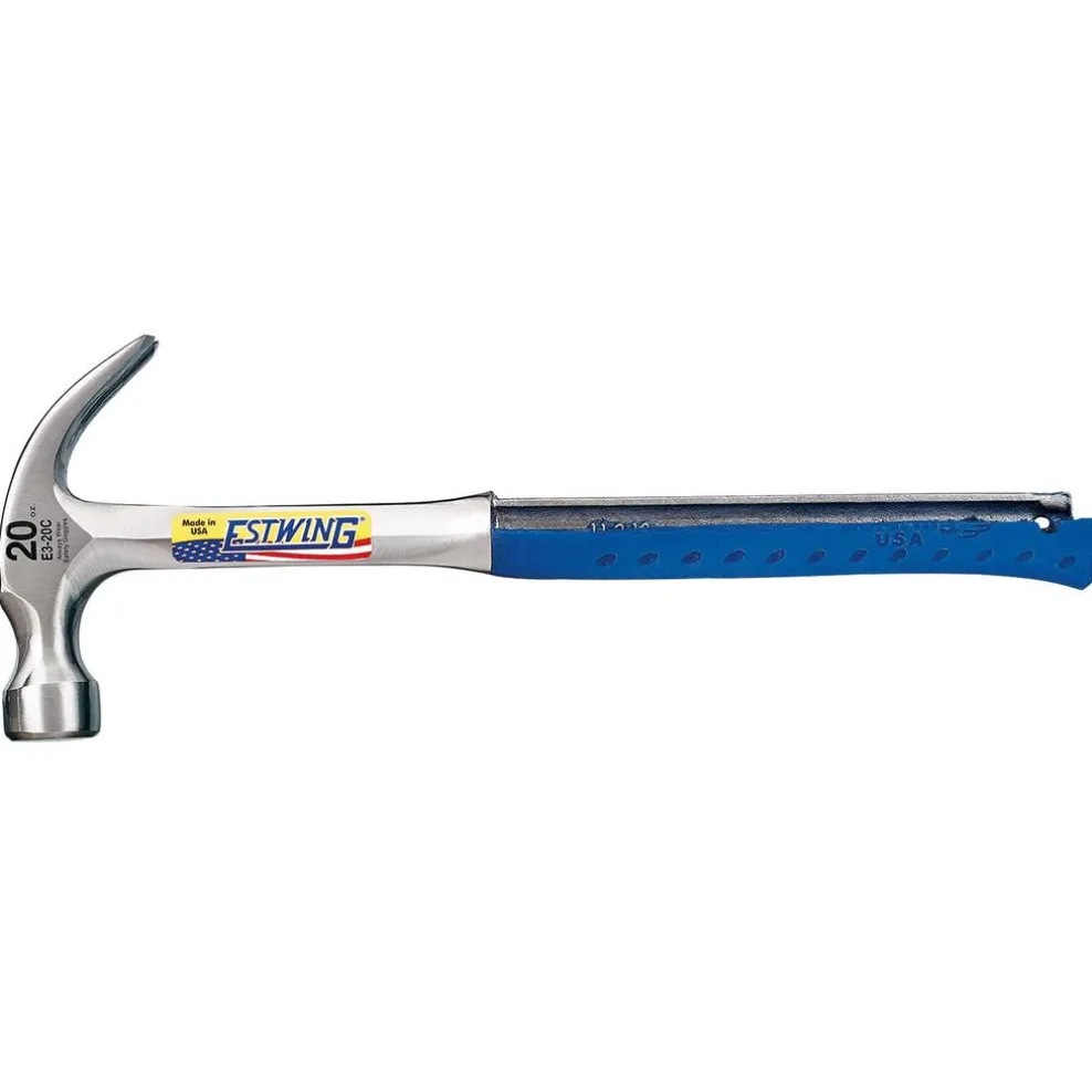Estwing E3-20C Curved Claw Hammer (International), 20oz/560g