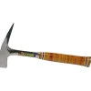 Estwing E239MM Milled Face Roofers Pick Hammer with Leather Grip, 21oz/600g