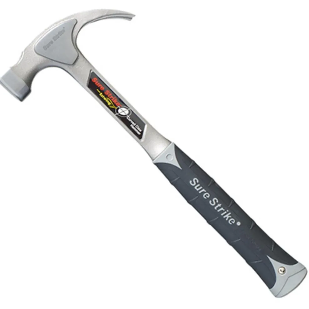 Estwing EMR16C Sure Strike Curved Claw Hammer, 16oz/453g