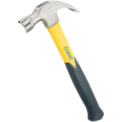 Estwing EMRF20C Sure Strike Curved Claw Hammer with Fibreglass Handle, 20oz/567g
