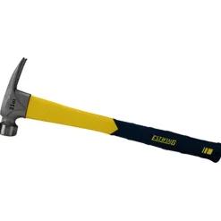 Estwing EMRF22S Sure Strike Straight Claw Framing Hammer with Fibreglass Handle, 22oz/567g