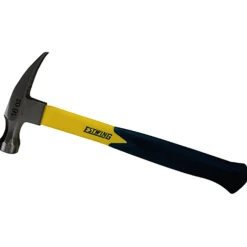 Estwing EMRF16S Sure Strike Straight Claw Hammer with Fibreglass Handle, 16oz/453g