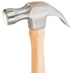 Estwing EMRW20C Sure Strike Curved Claw Hammer with Hickory Handle, 20oz/570g