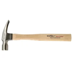 Estwing EMRW16S Sure Strike Straight Claw Hammer with Hickory Handle, 16oz/448g