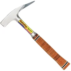 Estwing E239MS Smooth Face Roofers Pick Hammer with Leather Grip, 21oz/600g