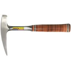 Estwing E30 Pointed Tip Rock Pick with Leather Grip, 22oz/616g