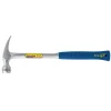 Estwing E3/20SM Milled Face Straight Framing Hammer, 20oz/560g, 13.75"