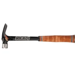 Estwing E15SM Ultra Series Milled Face Framing Hammer with Leather Grip, 15oz/425g