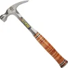 Estwing E20S Straight Claw Hammer with Leather Grip, 20oz/560g