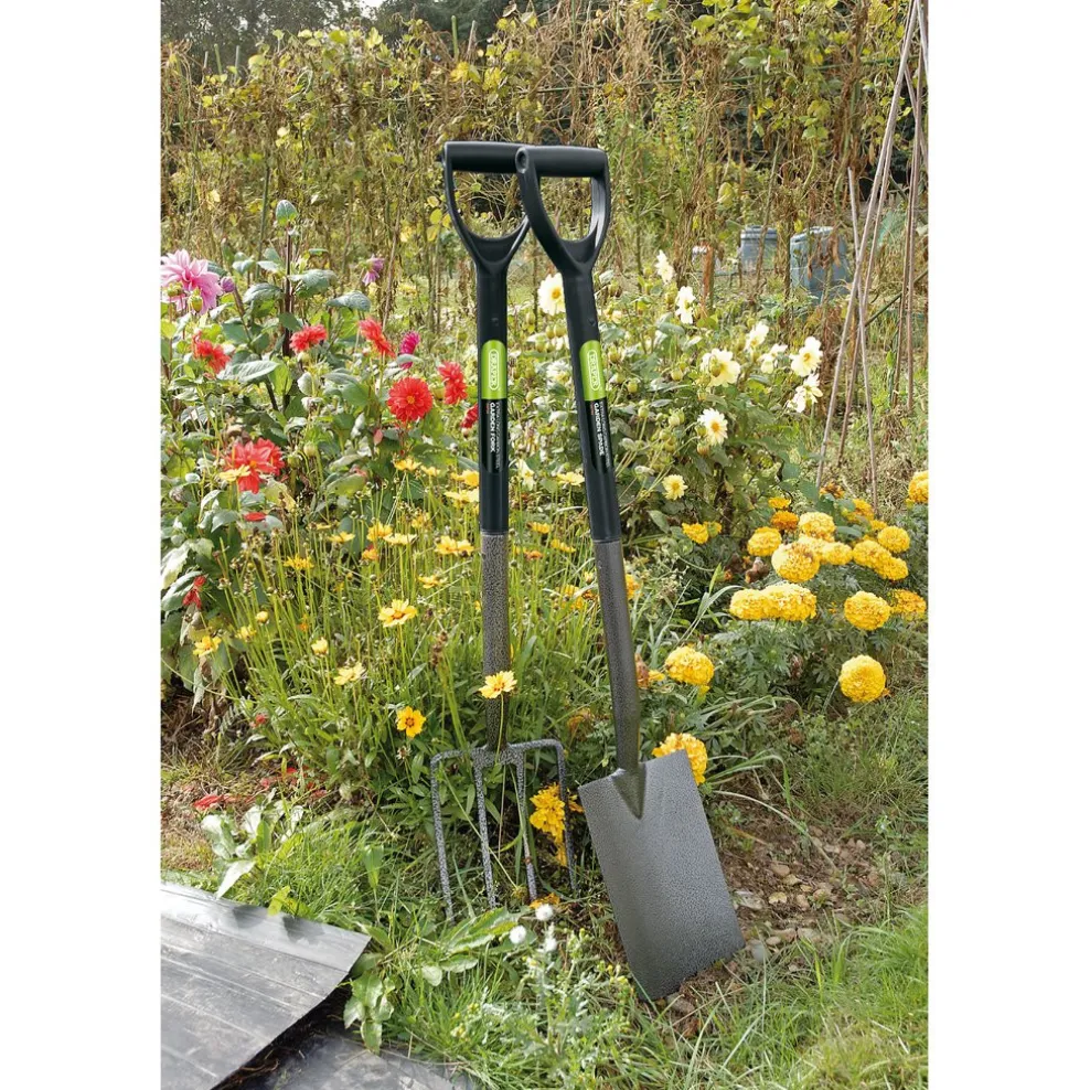 Extra Long Carbon Steel Garden Fork