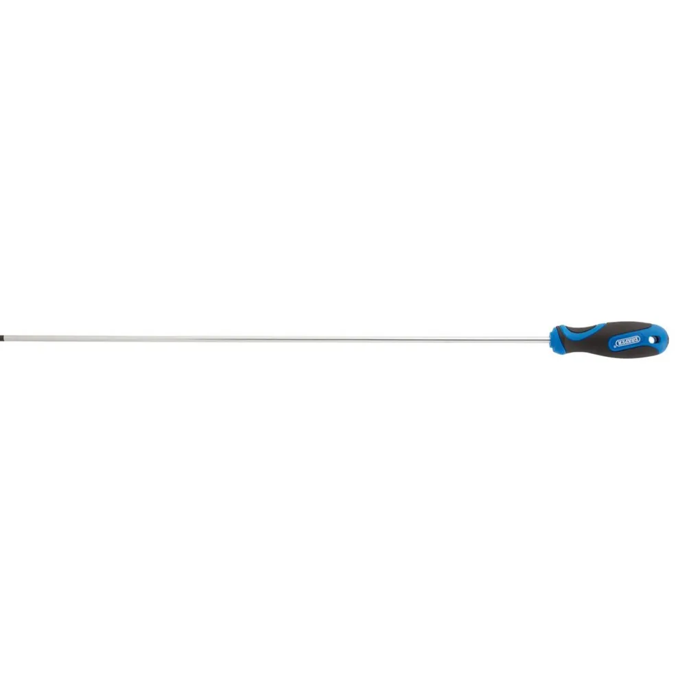 Extra Long Reach Soft Grip PZ Type Screwdriver, No.1 x 450mm
