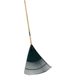 Extra Wide Plastic Leaf Rake, 800mm