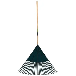Extra Wide Plastic Leaf Rake, 800mm