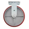 Fixed Plate Fixing Heavy Duty Polyurethane Wheel, 200mm Diameter, S.W.L. 500kg