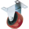 Fixed Plate Fixing Polyurethane Wheel, 50mm Diameter, S.W.L. 75kg