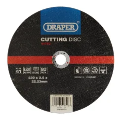 Flat Stone Cutting Disc, 230 x 2.5 x 22.23mm