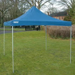Folding Gazebo, 3 x 3m, Blue