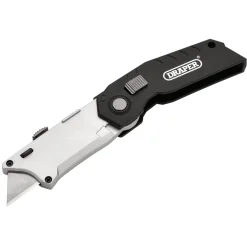 Folding Retractable Twin Blade Knife
