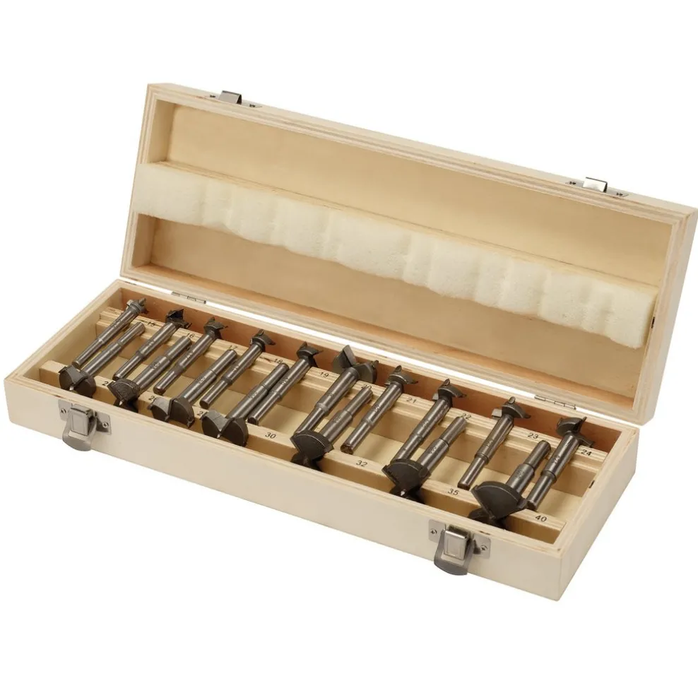 Forstner Drill Bit Set (17 Piece)