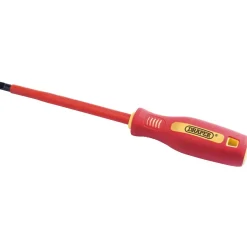 Fully Insulated Plain Slot Screwdriver, 8 x 150mm
