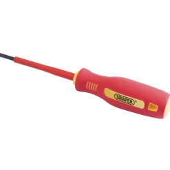Fully Insulated Plain Slot Screwdriver, 3 x 75mm