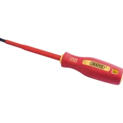 Fully Insulated Plain Slot Screwdriver, 5.5 x 125mm (Sold Loose)