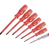 Fully Insulated Screwdriver Set with Mains Tester (7 Piece)