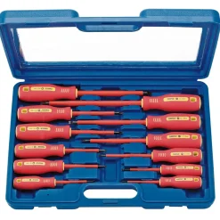 Fully Insulated Screwdriver Set (12 Piece)