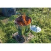 Galvanised Garden Incinerator, 85L